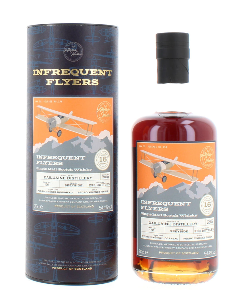 Dailuaine 16 Year Old 2008 Infrequent Flyers - 70cl 54.4%