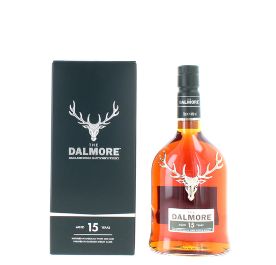Dalmore 15 Year Old Single Malt Scotch Whisky - 70cl 40% x12 Bottles with Free Engraving
