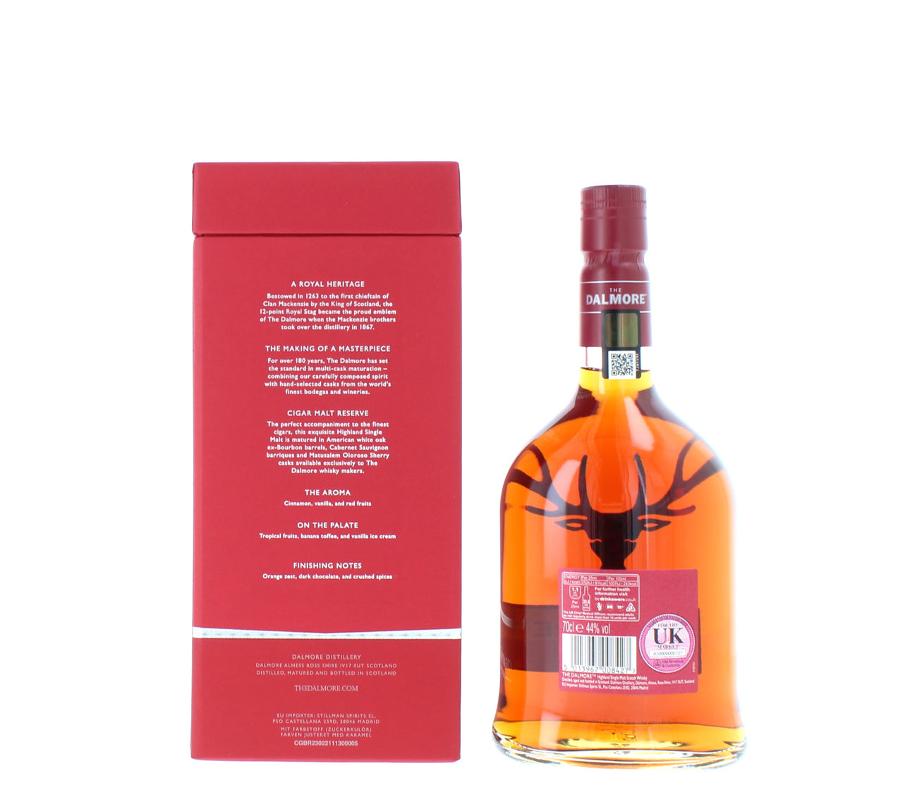 Dalmore Cigar Malt Single Malt Scotch Whisky - 70cl 44% x12 Bottles with Free Engraving
