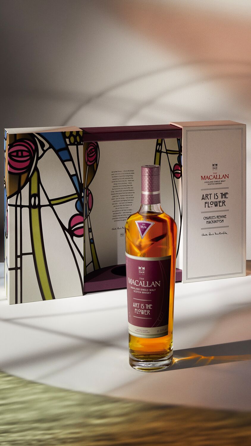 Macallan Art is the Flower Single Malt Scotch Whisky - 70cl 50.4%