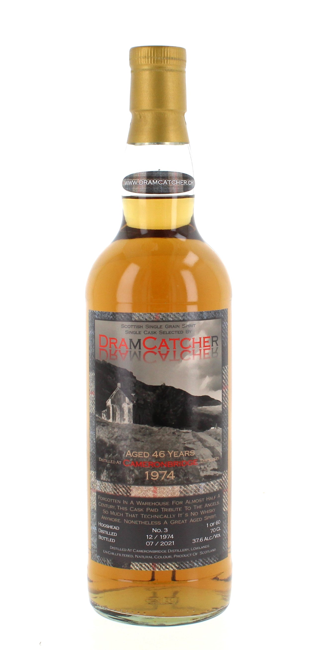 Cameronbridge 1974 Dramcatcher 46 Year Old 70cl 37.6%