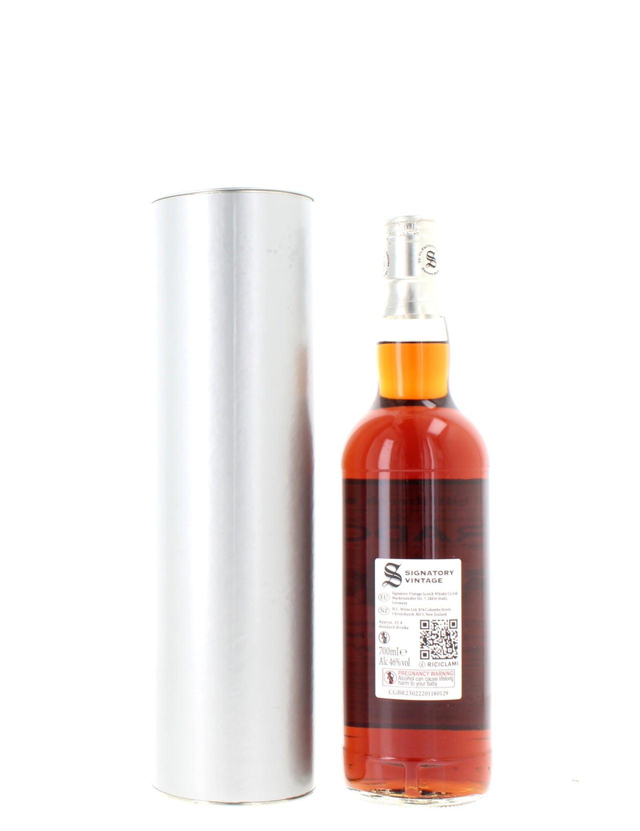 Edradour 10 Year Old 2015 Sherry Cask No: 299 Signatory Vintage Single Malt - 70cl 46%
