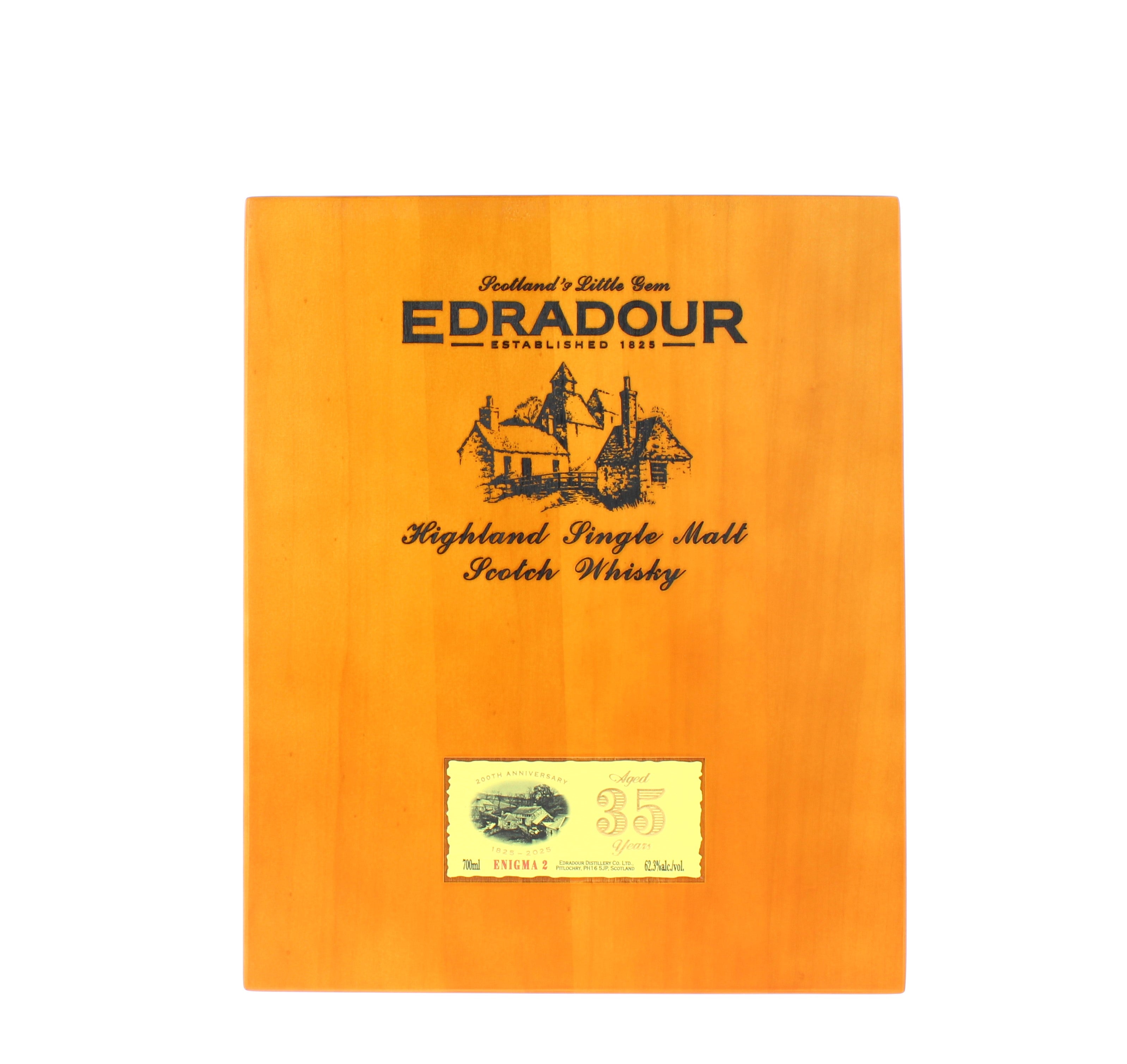 Edradour 35 Year Old 1989 Cask 368 200th Anniversary Enigma 2 Single Malt - 70cl 62.3%