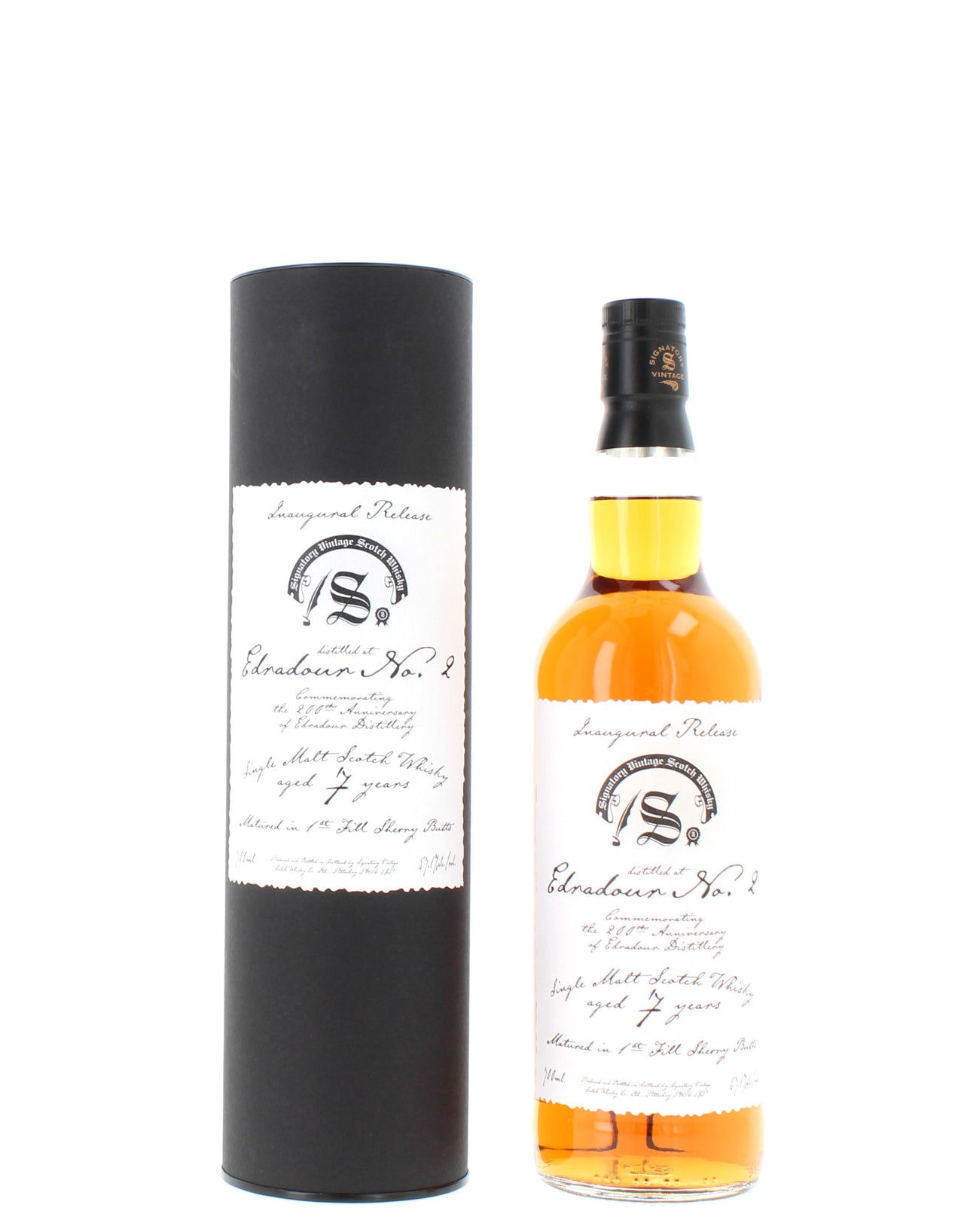 Edradour No.2 7 Year Old Inaugural Release 200th Anniversary - 70cl 57.1%
