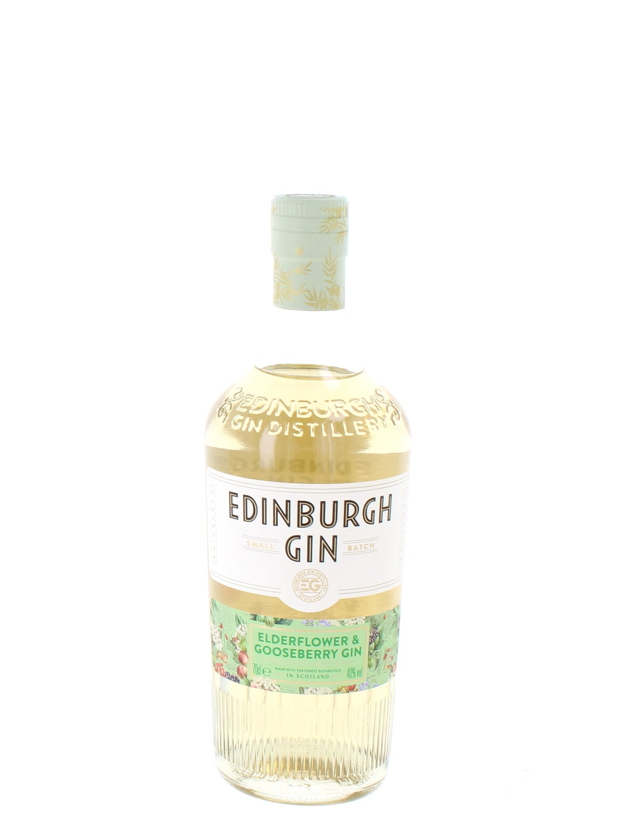 Edinburgh Gin - Elderflower and Gooseberry - 70cl 40%