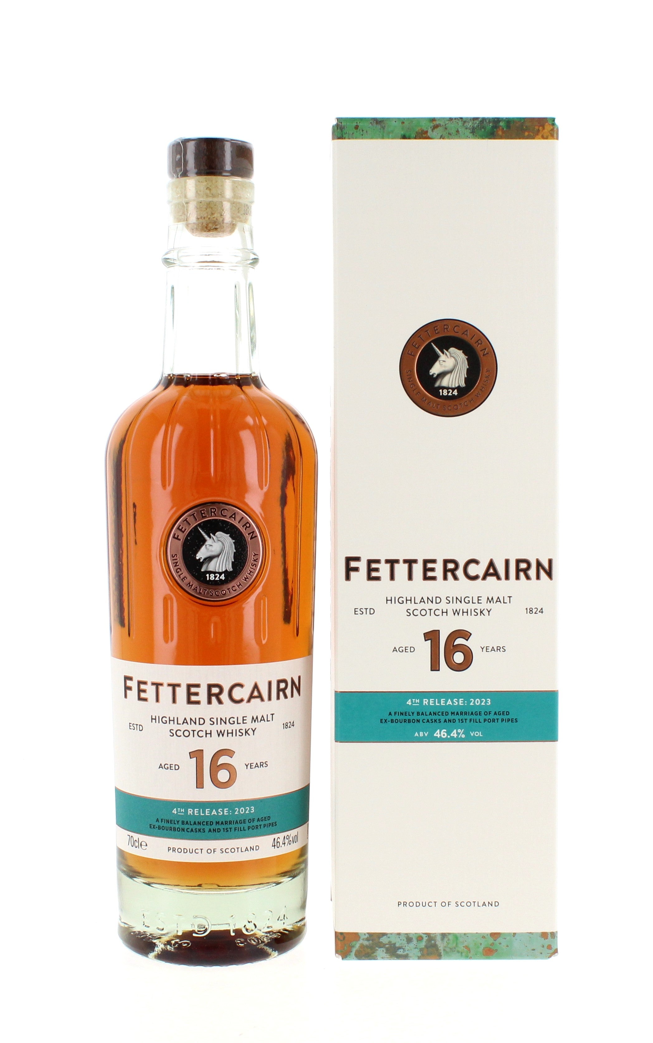 Fettercairn 16 Year Old Single Malt Scotch Whisky - 70cl 46.4%