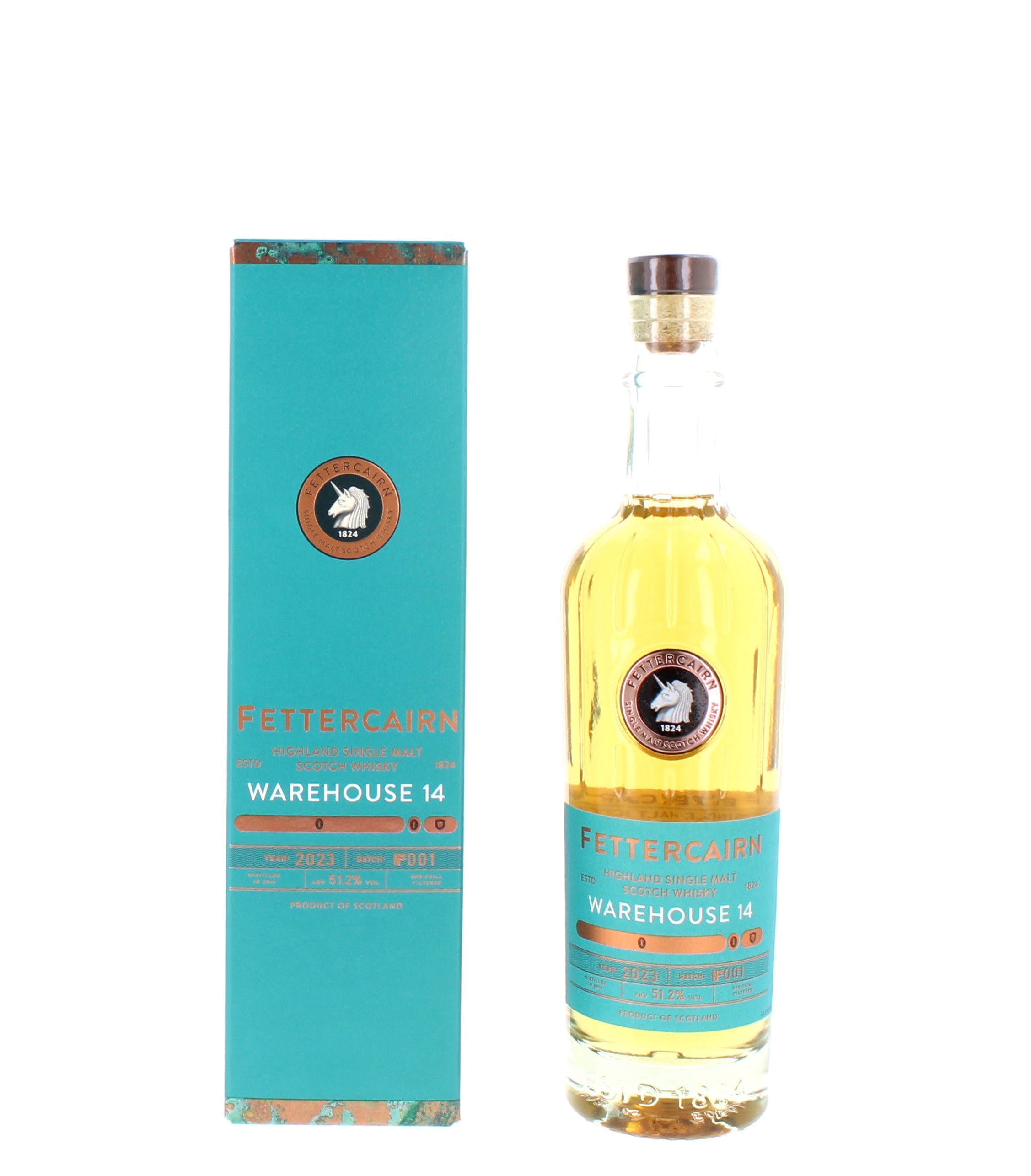 Fettercairn Warehouse 14 Batch No.001 Highland Single Malt - 70cl 51.2%