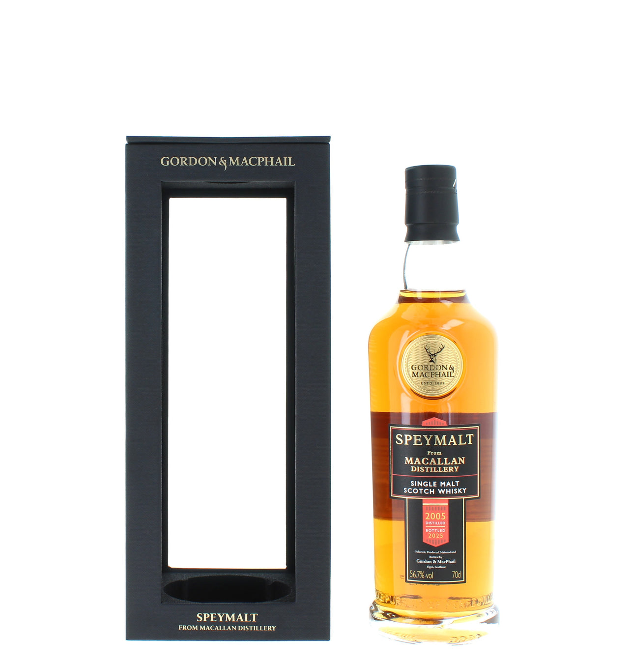 Gordon & MacPhail 20 years old 2005 Vintage (Cask 6867) – 70cl  56.7%