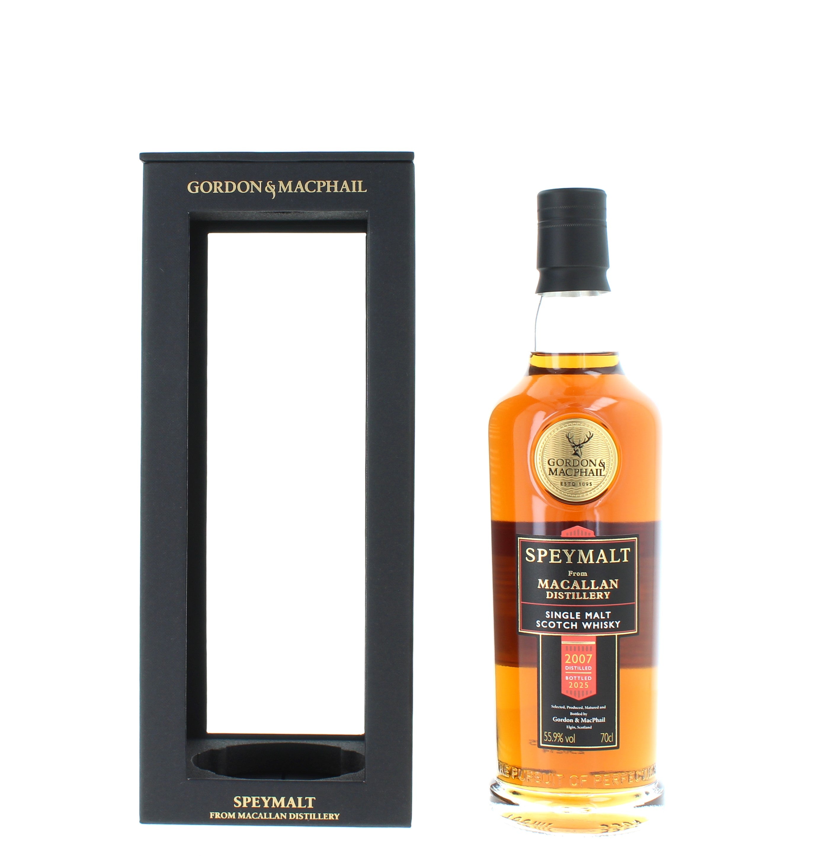 Gordon and Macphail 18 Year Old Macallan 2007 Vintage (Cask 14479) - 70cl 55.9%