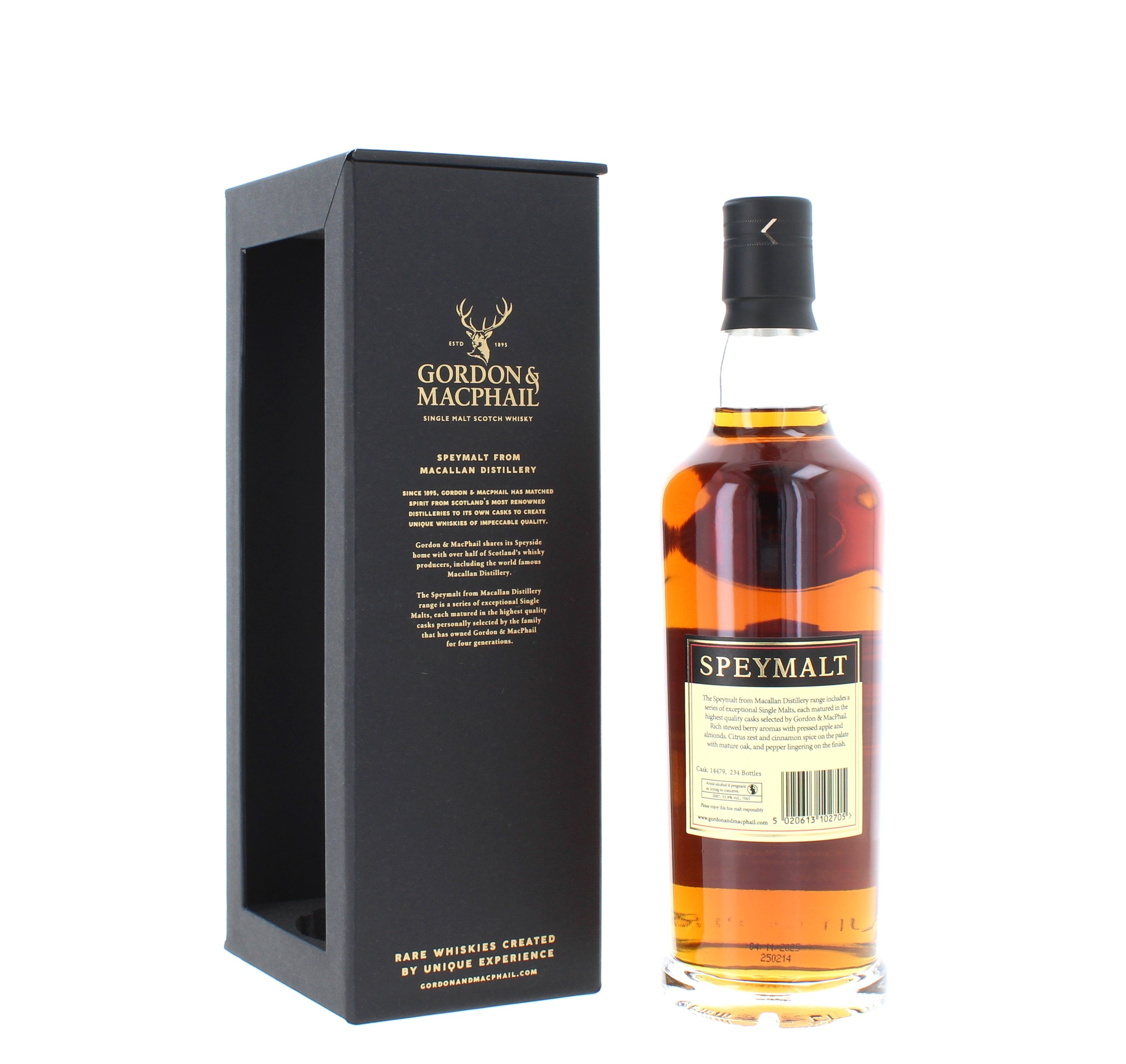 Gordon and Macphail 18 Year Old Macallan 2007 Vintage (Cask 14479) - 70cl 55.9%
