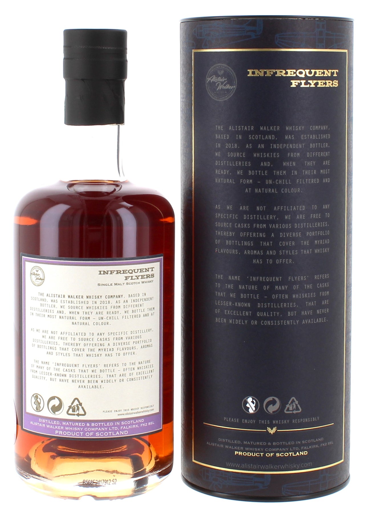Glen Spey 15 Year Old 2008 Infrequent Flyers - 70cl 54.8%