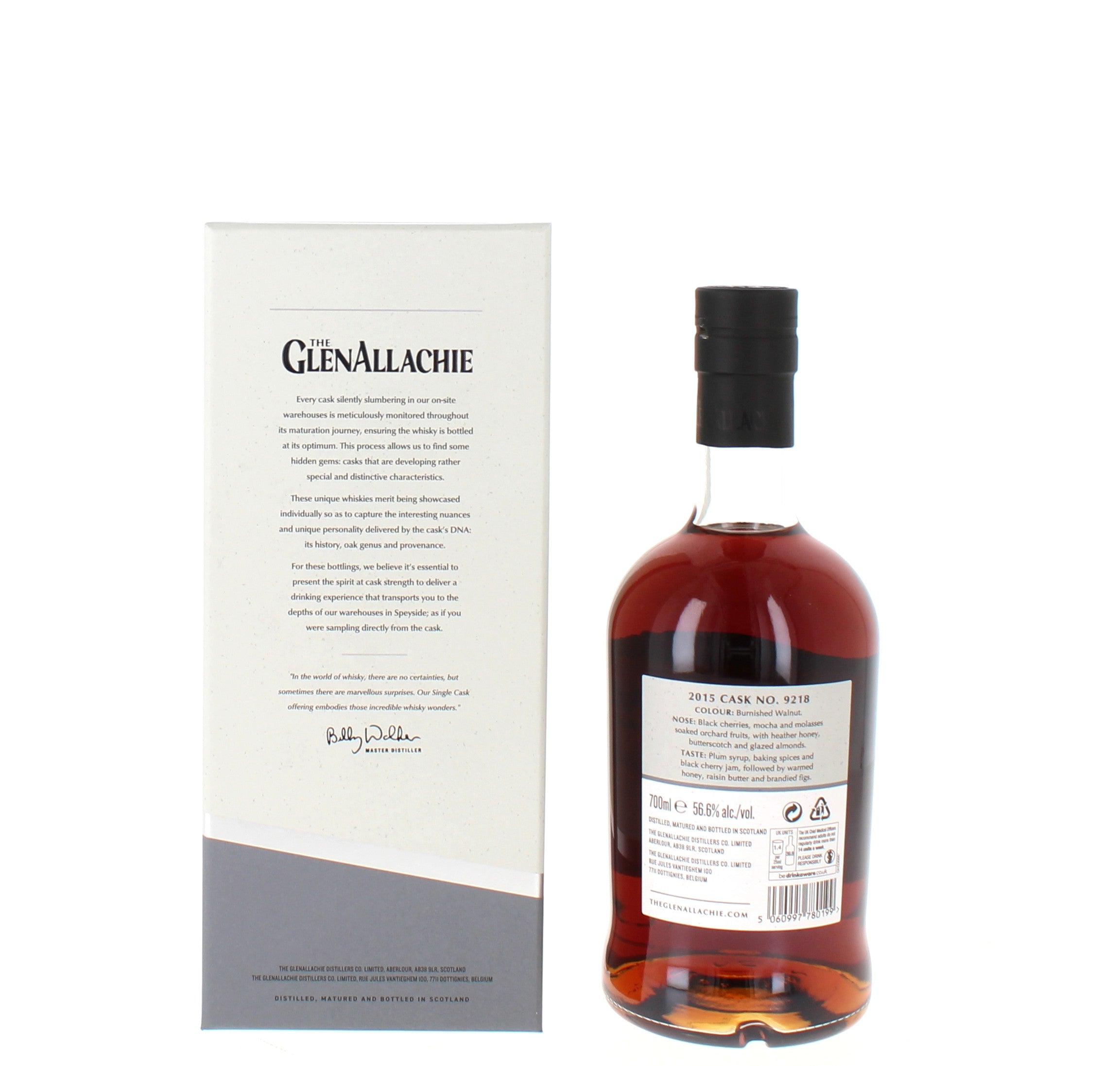 Glenallachie 10 Year Old 2015 Single Cask Speyside Single Malt - 70cl 56.6%