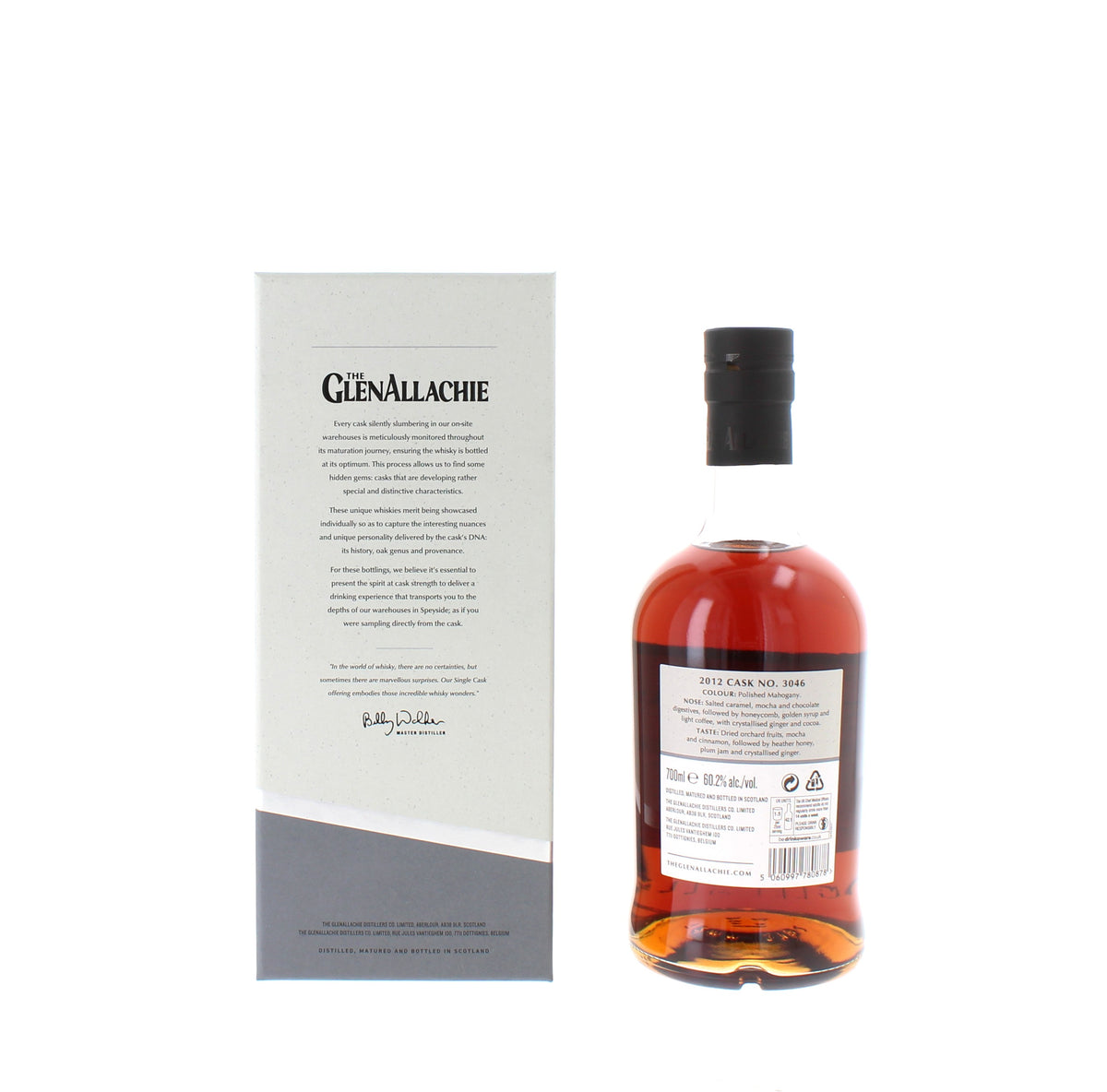 Glenallachie 13 Year Old 2012 Single Cask Speyside Single Malt - 70cl 60.2%