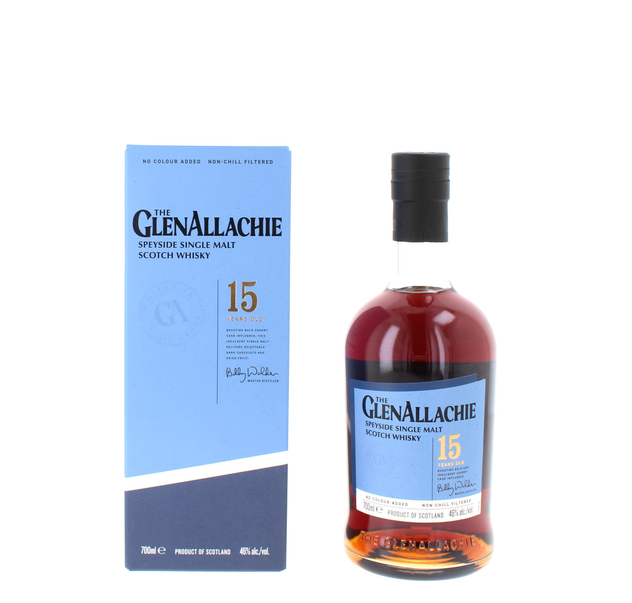 Glenallachie 15 Year Old Single Malt Whisky - 70cl  46%