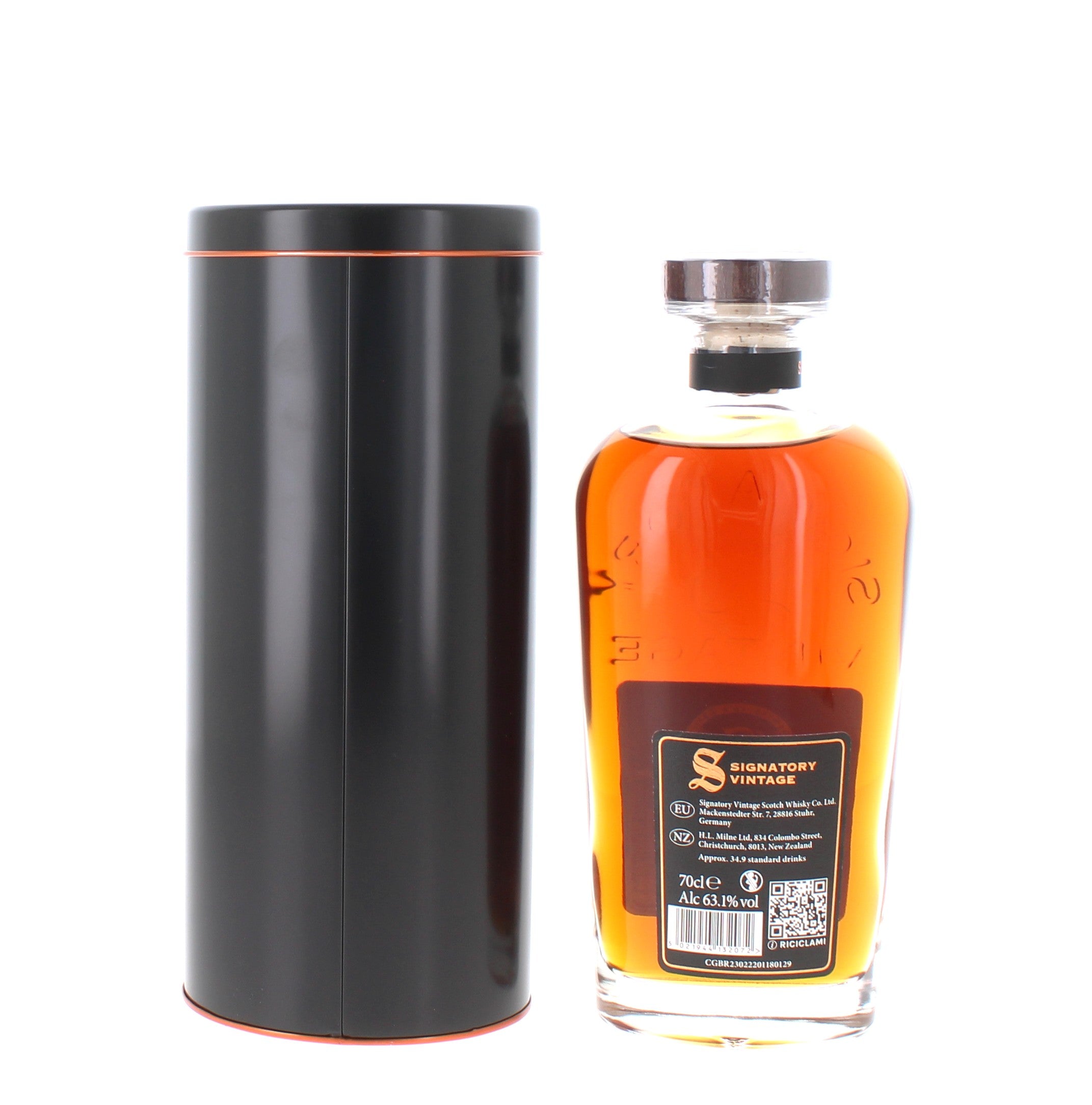 Glenallachie 21 Year Old Signatory Vintage Single Malt - 70cl 63.1%