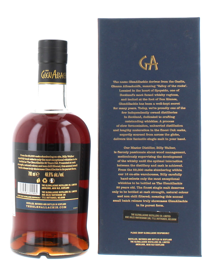 Glenallachie 30 Year Old Batch 1 - 70cl 48.9%