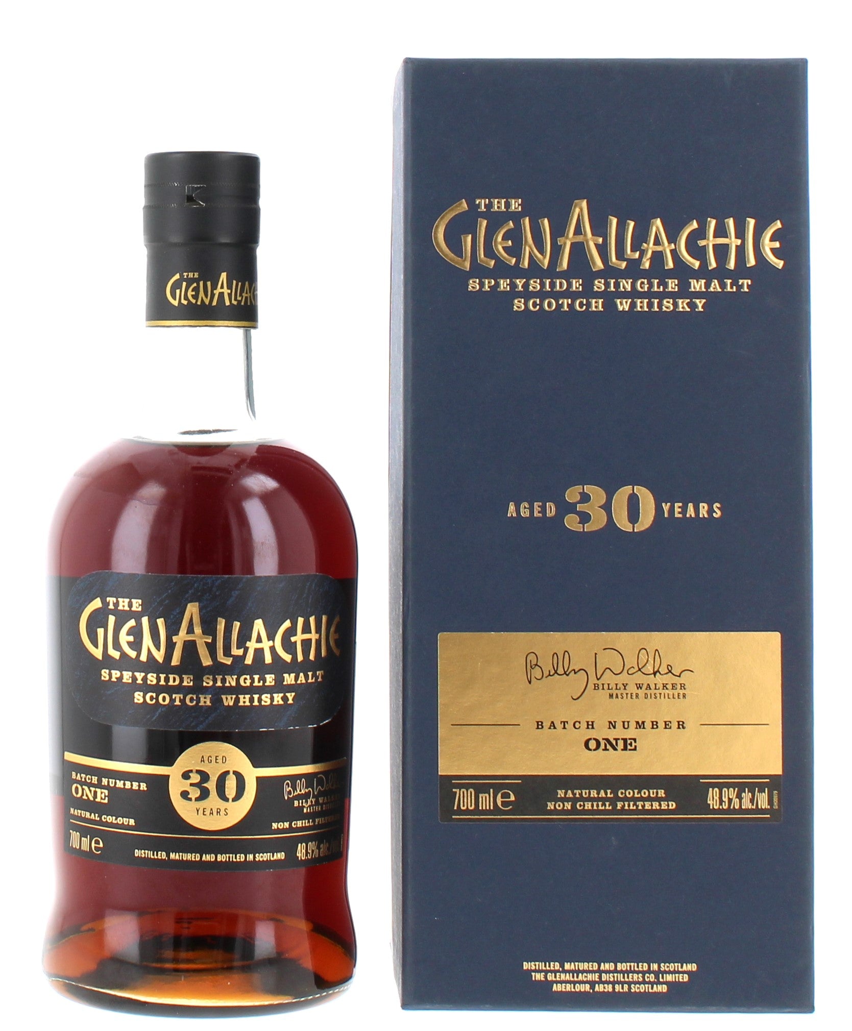 K*1様 GlenAllachie 30年 700ml 48.9% Glenallachie 30 Year Old Batch 1 - 70cl 48.9% – The Really Good
