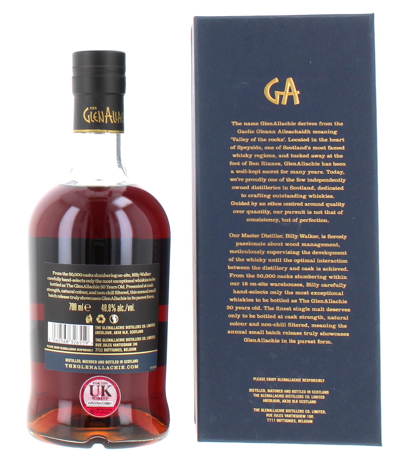 Glenallachie 30 Year Old Batch 3 - 70cl 48.9% – The Really Good