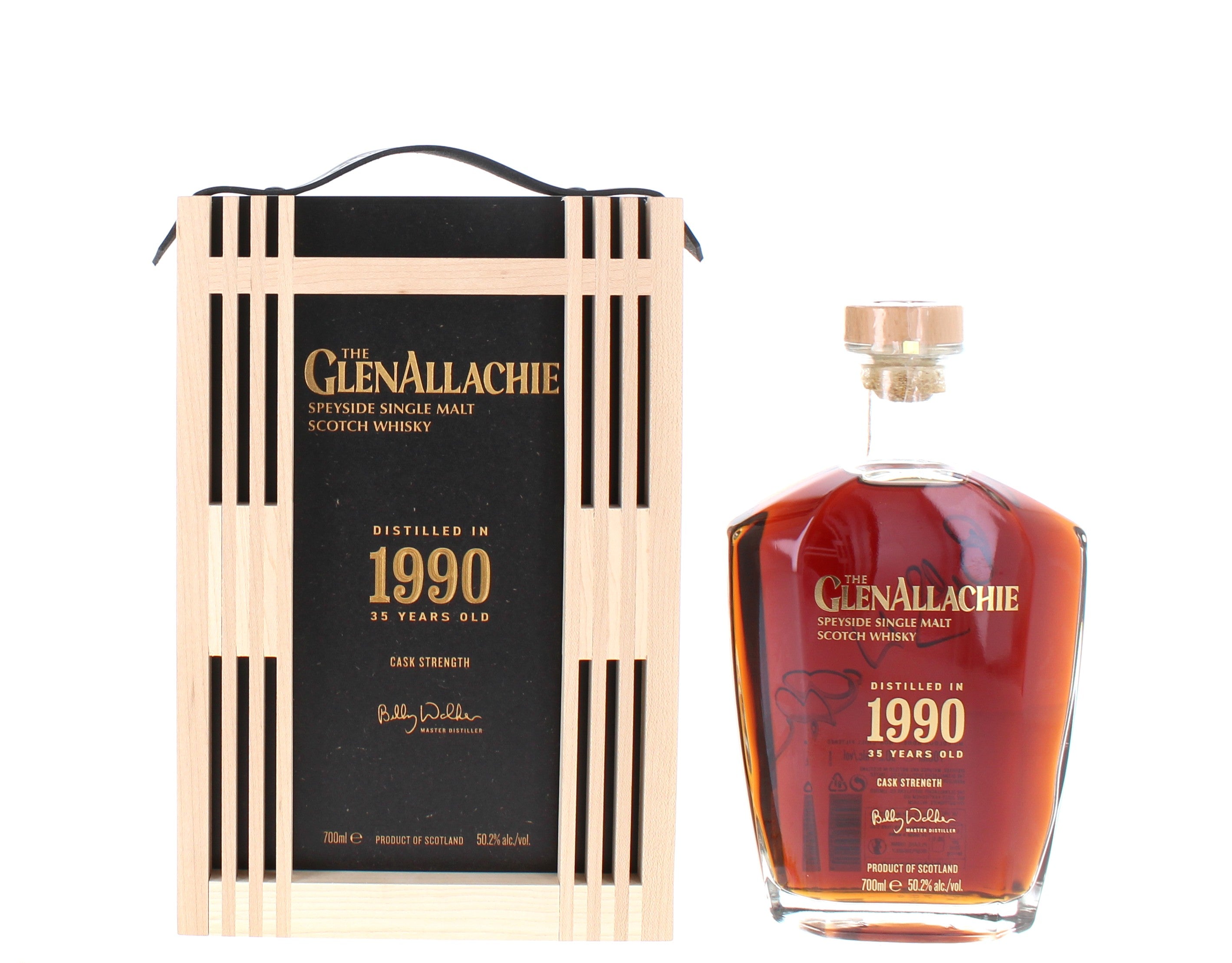 Glenallachie 35 Year Old 1990 Cask Strength Single Malt - 70cl 50.2%