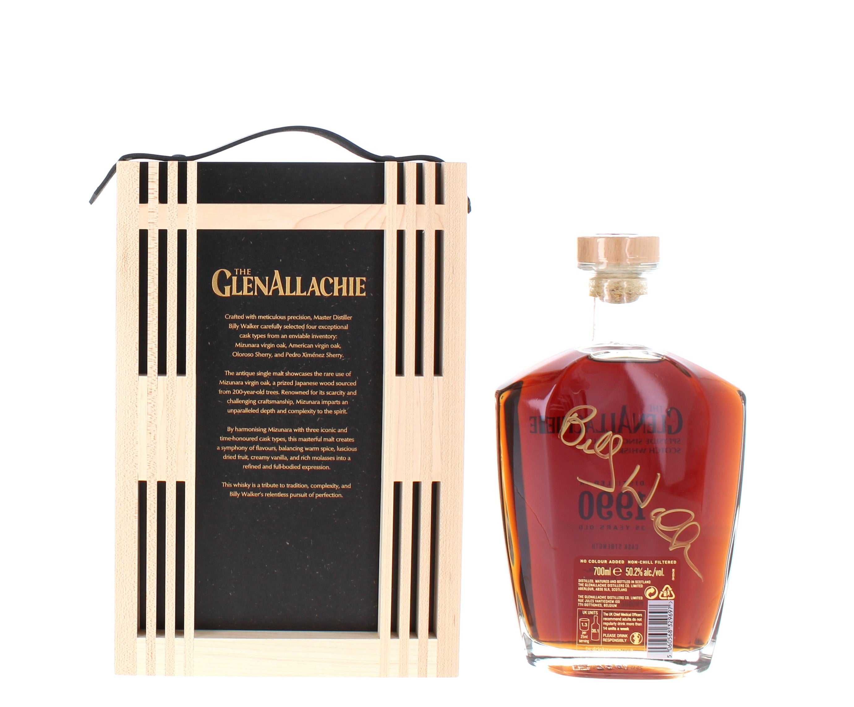 Glenallachie 35 Year Old 1990 Cask Strength Single Malt - 70cl 50.2%