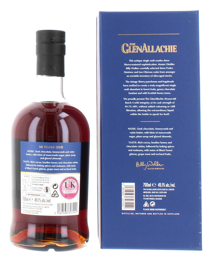 Glenallachie 30 Year Old Batch 4 Cask Strength - 70cl 49.1%