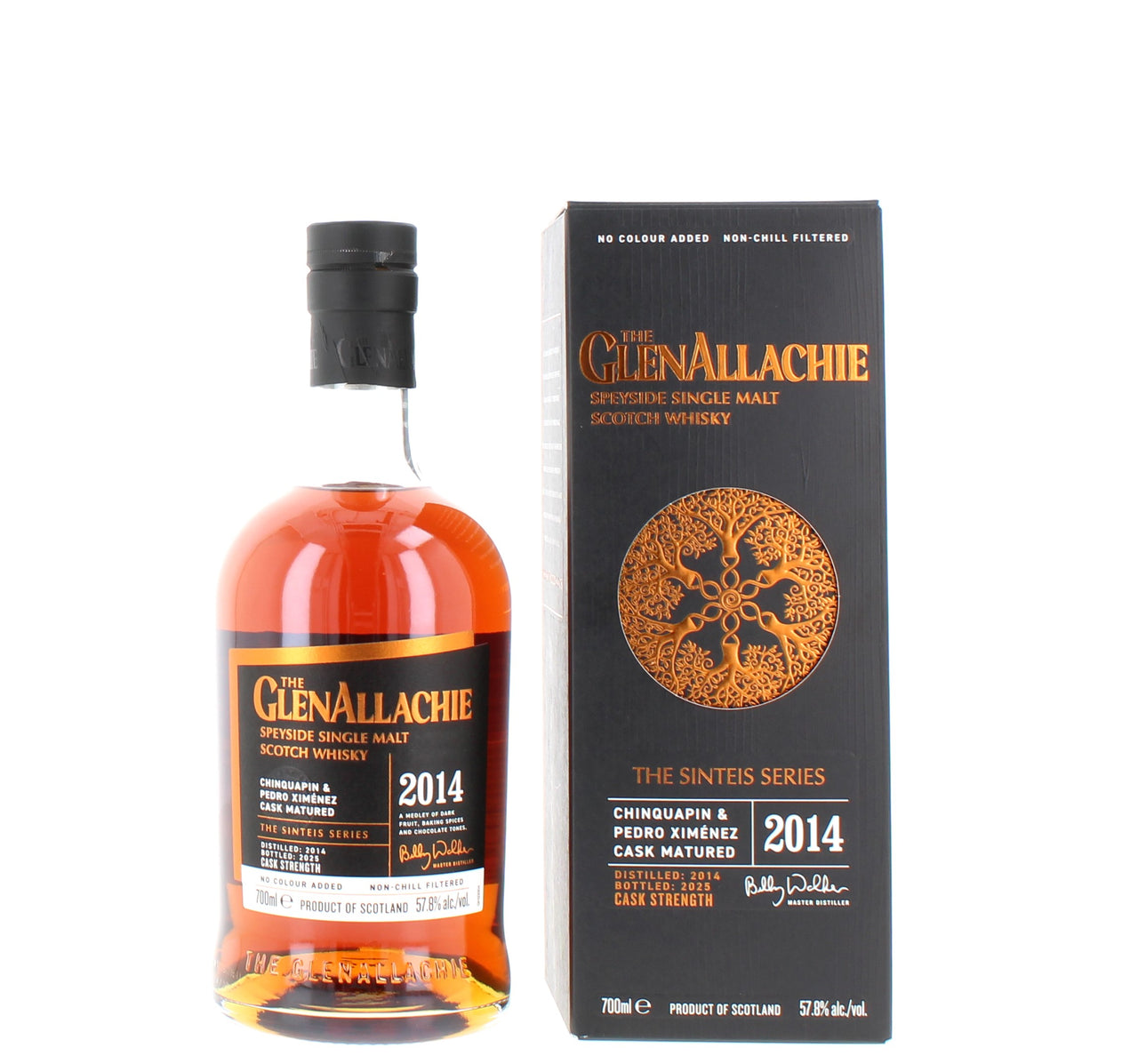 The Glenallachie 2014 Sinteis Series Part 1 Cask Matured Single Malt - 70cl 57.8%