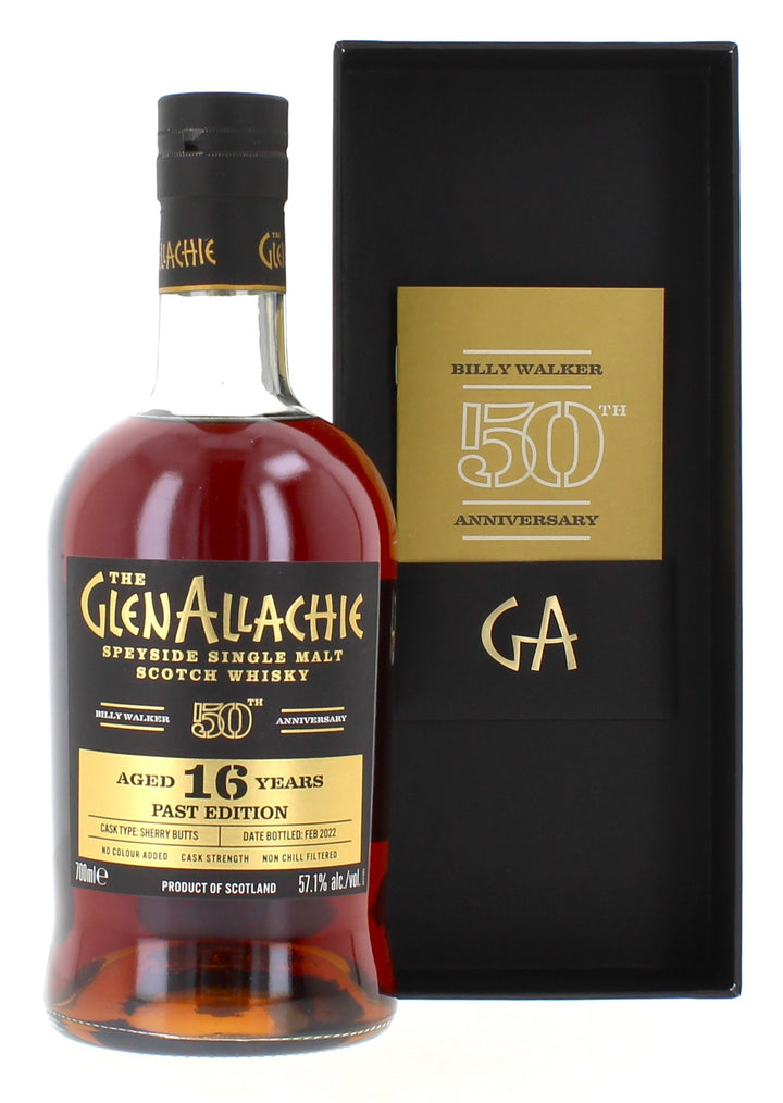 Glenallachie Billy Walker 50th Anniversary Triology - Past, Present and Future Set (3x70cl)