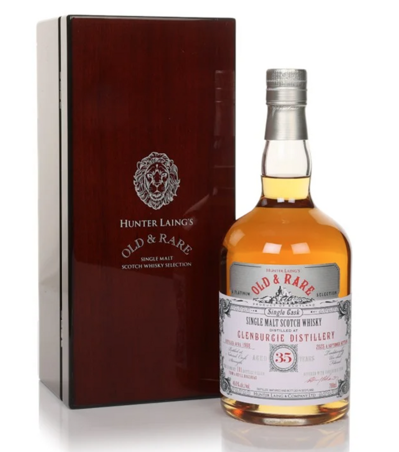 Glenburgie 35 Year Old 1988  Old & Rare Platinum Hunter Laing 70cl 46%