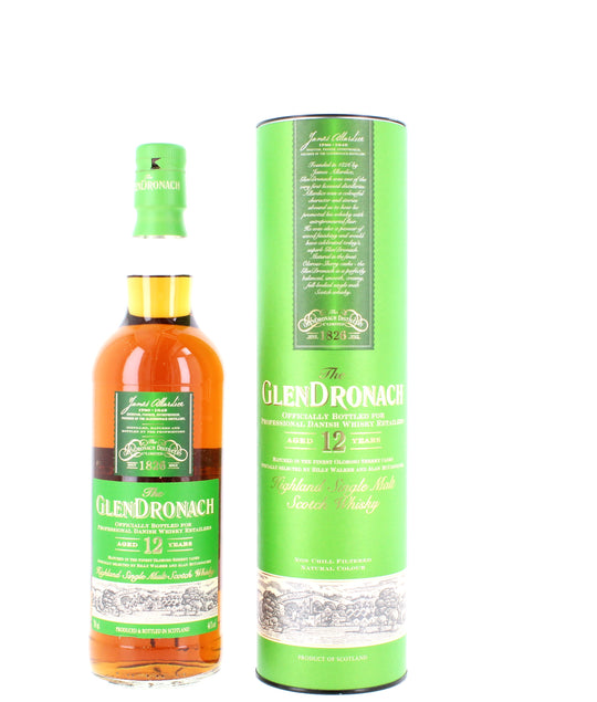 Glendronach 12 Year Old Yoda Danish Exclusive Whisky 70cl 46%