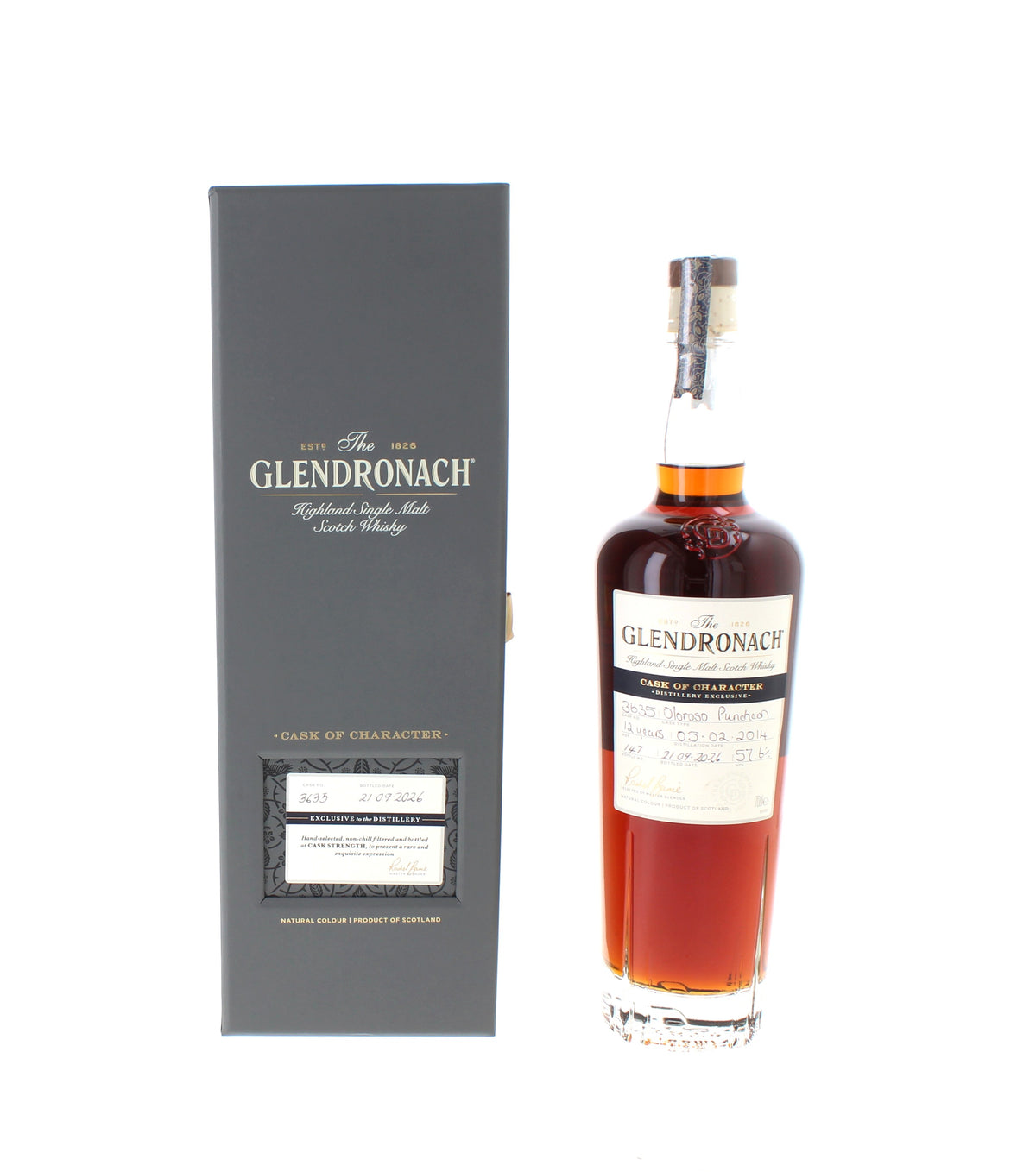 Glenronach 12 Year Old 2014 Oloroso Pucheon Highland Single Malt - 70cl 57.6%