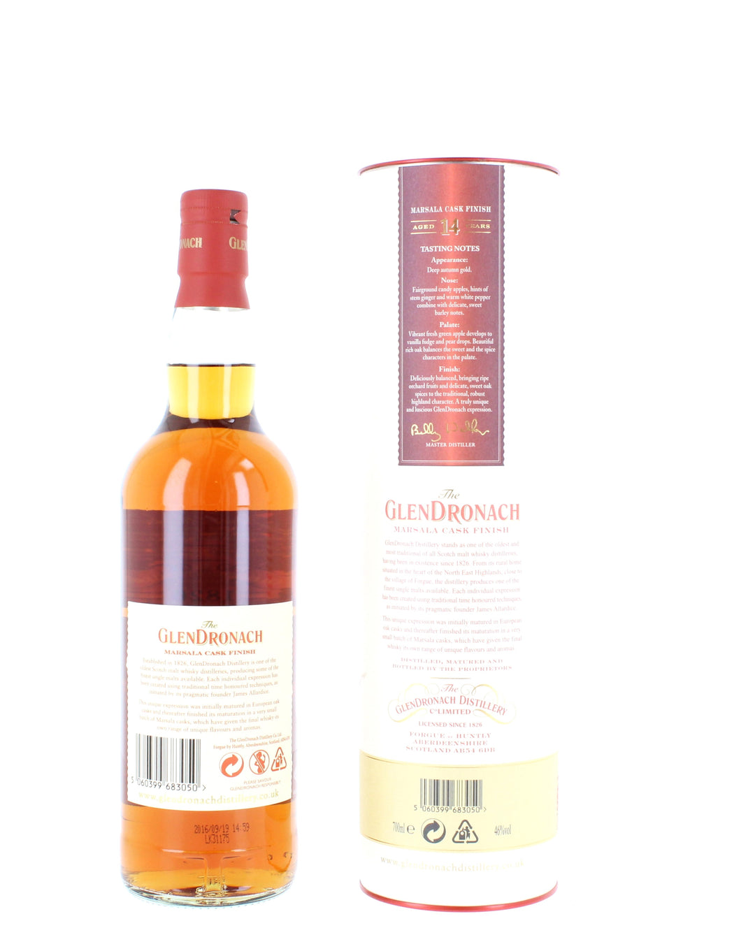 GlenDronach 14 Year Old Marsala Cask Finish 70cl 46%