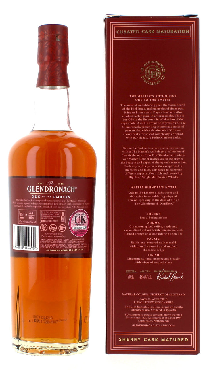 The Glendronach Ode To The Embers - 70cl 48.4%