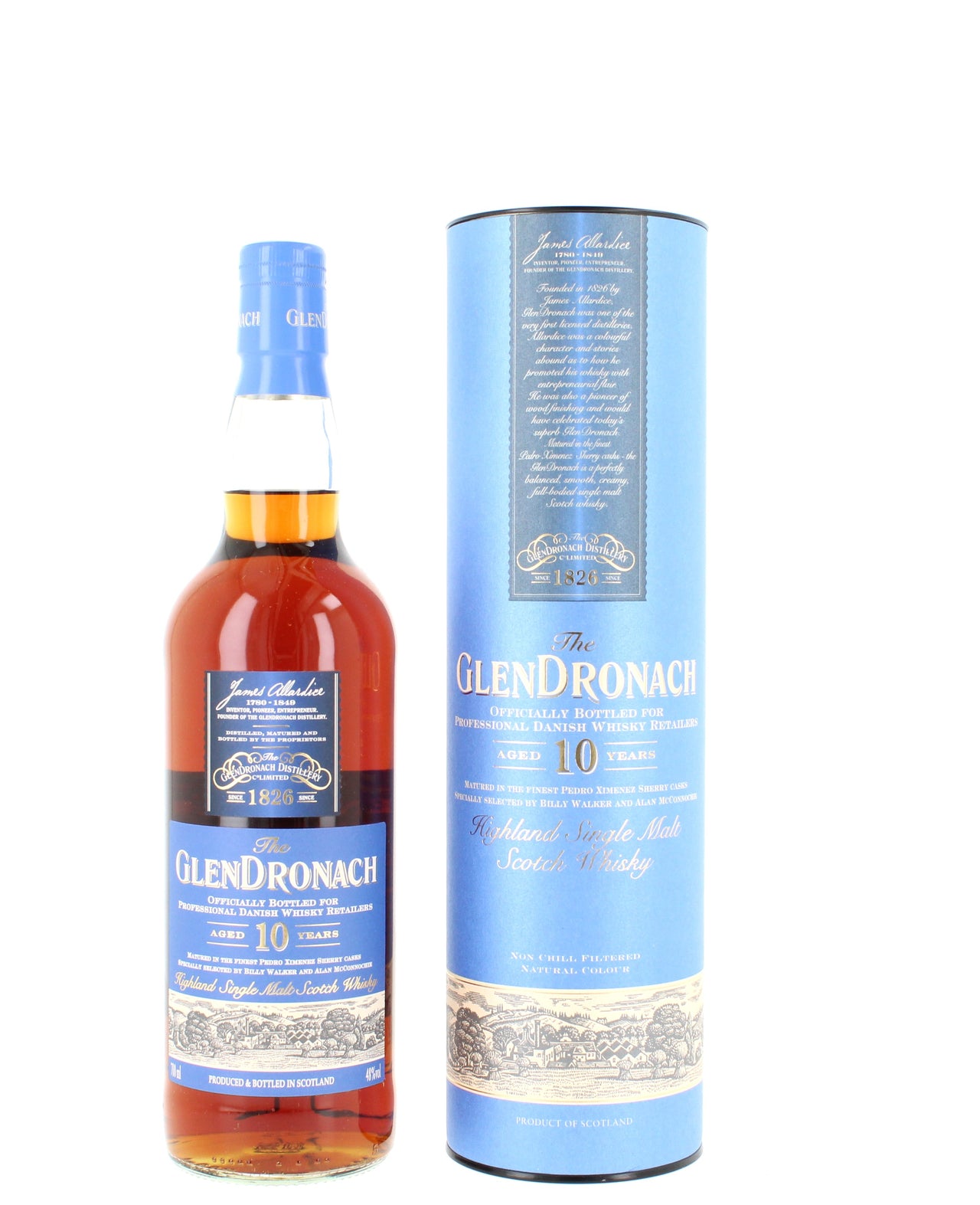 Glendronach 10 Year Old Luke Skywalker Danish Exclusive Whisky 70cl 48%