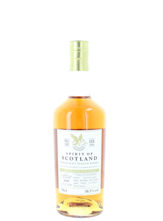 Glendullen 15 Year Old Spirit Of Scotland  2010 Single Malt - 70cl 58.1%
