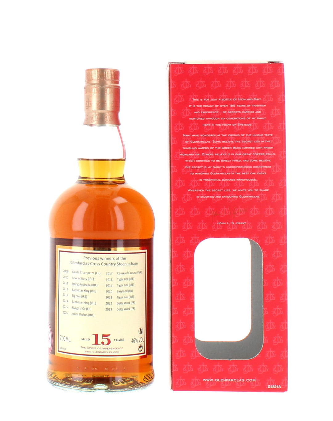 Glenfarclas 15 Year Old Cheltenham Single Malt - 70cl 46%