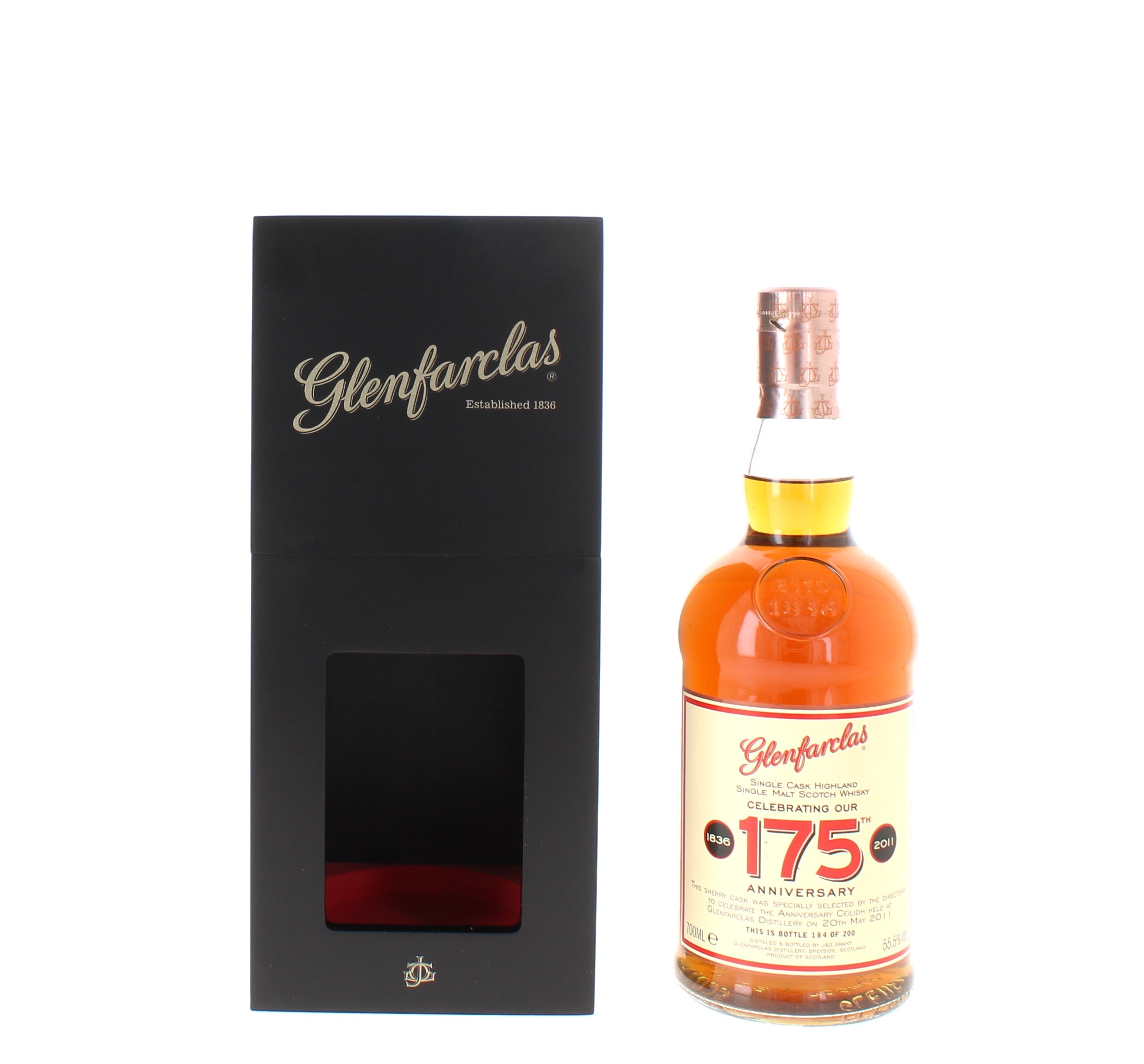 Glenfarclas Celebrating Our 175th Anniversary Single Cask Highland Single Malt - 70cl 55.5%