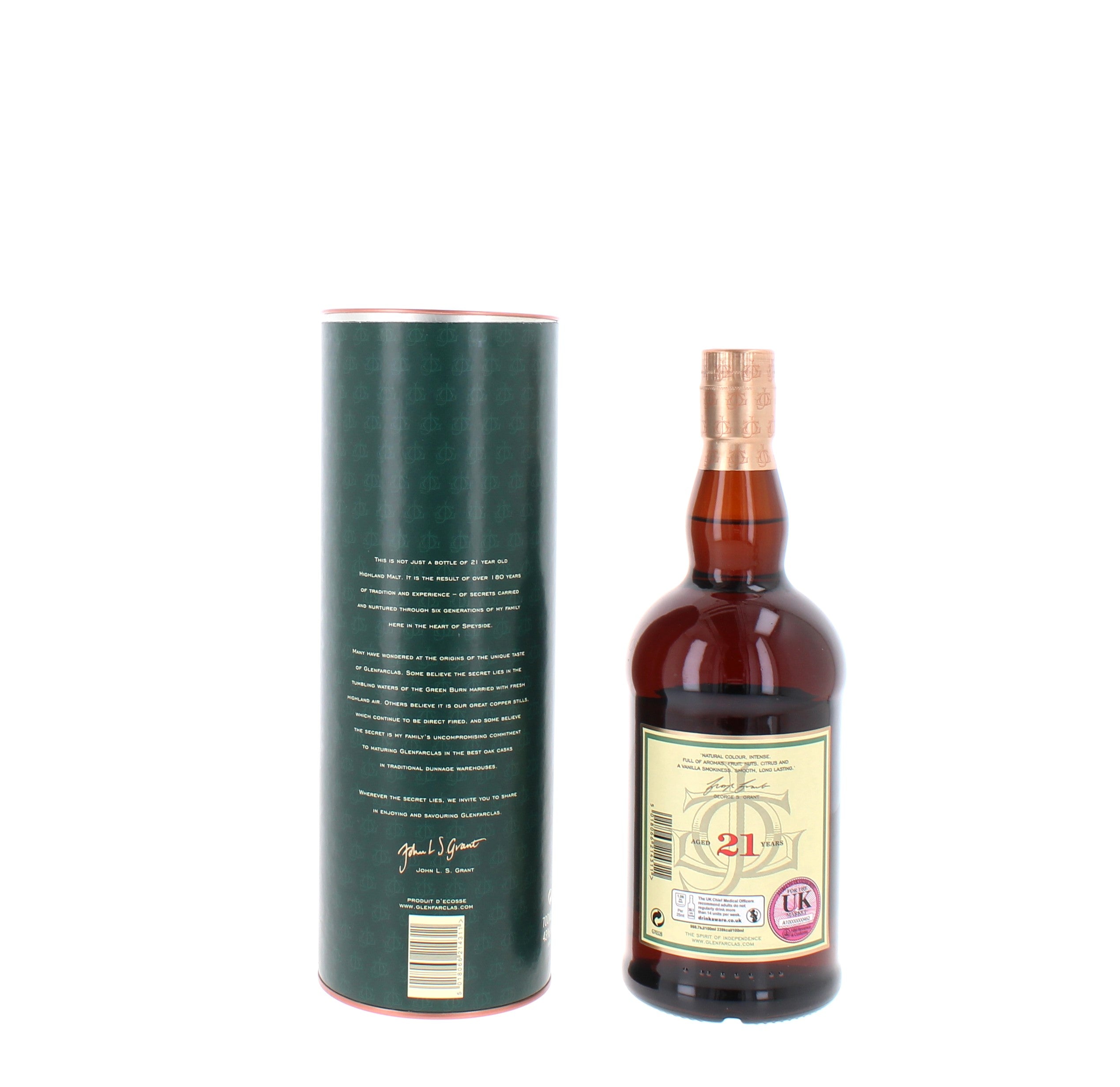 Glenfarclas 21年 シングルモルトウイスキー 700ml グレンファークラス 21年 スペイサイド シングルモルト レビュー動画
