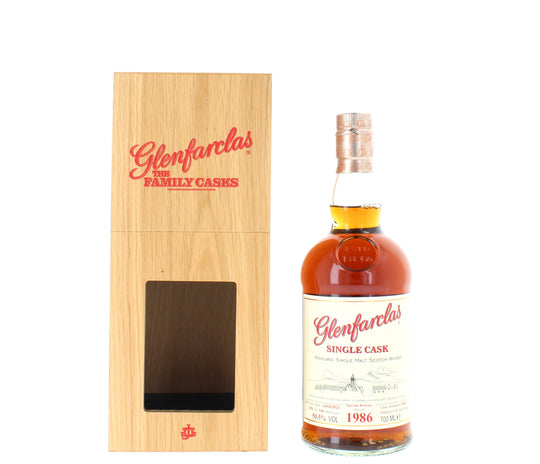 Glenfarclas 35 Year Old 1986 Single Cask 3448 Family Cask Single Malt 70cl 50.5%