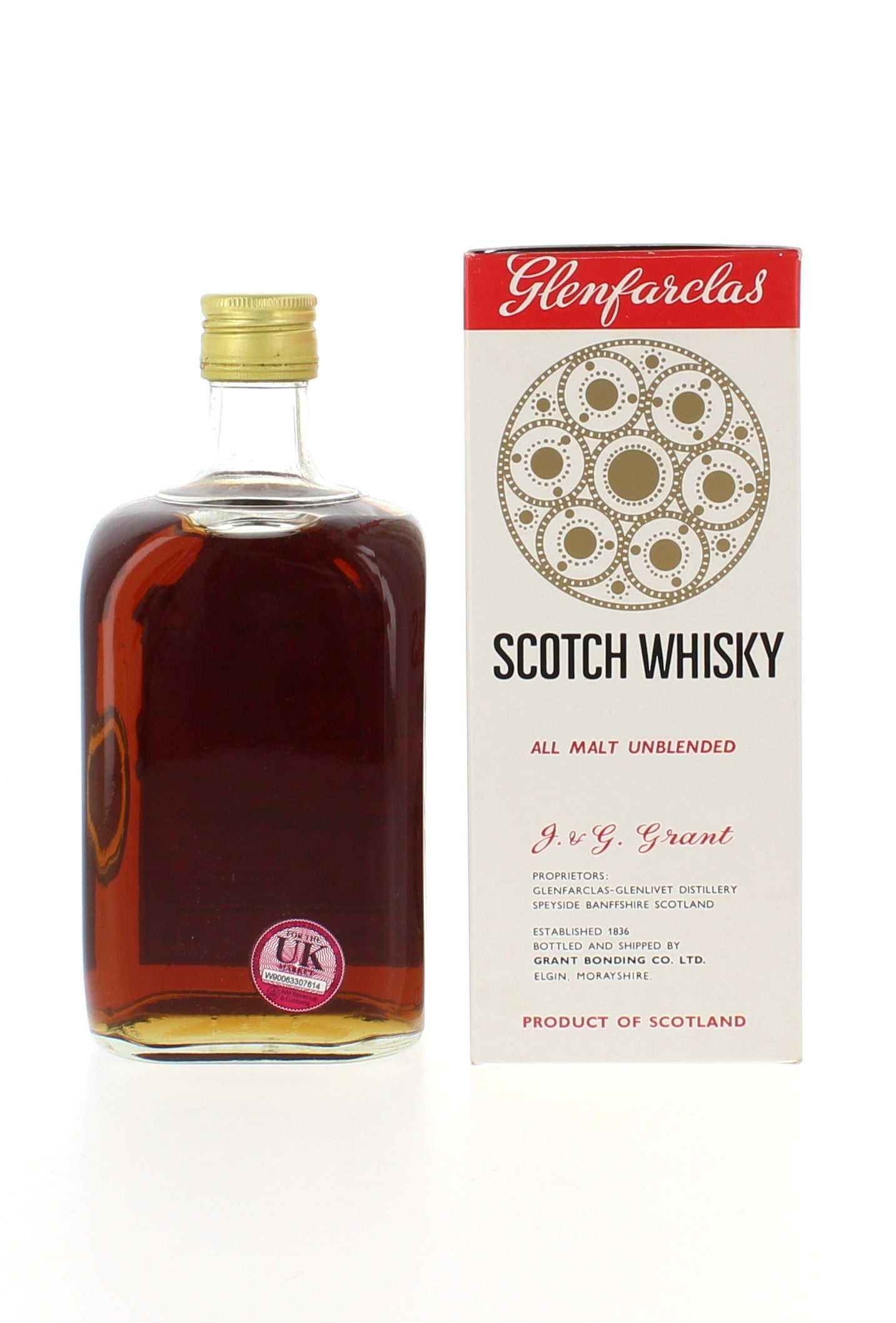 Glenfarclas 21 Year Old 1980's Grant Bonding Co - 75cl 43% – The
