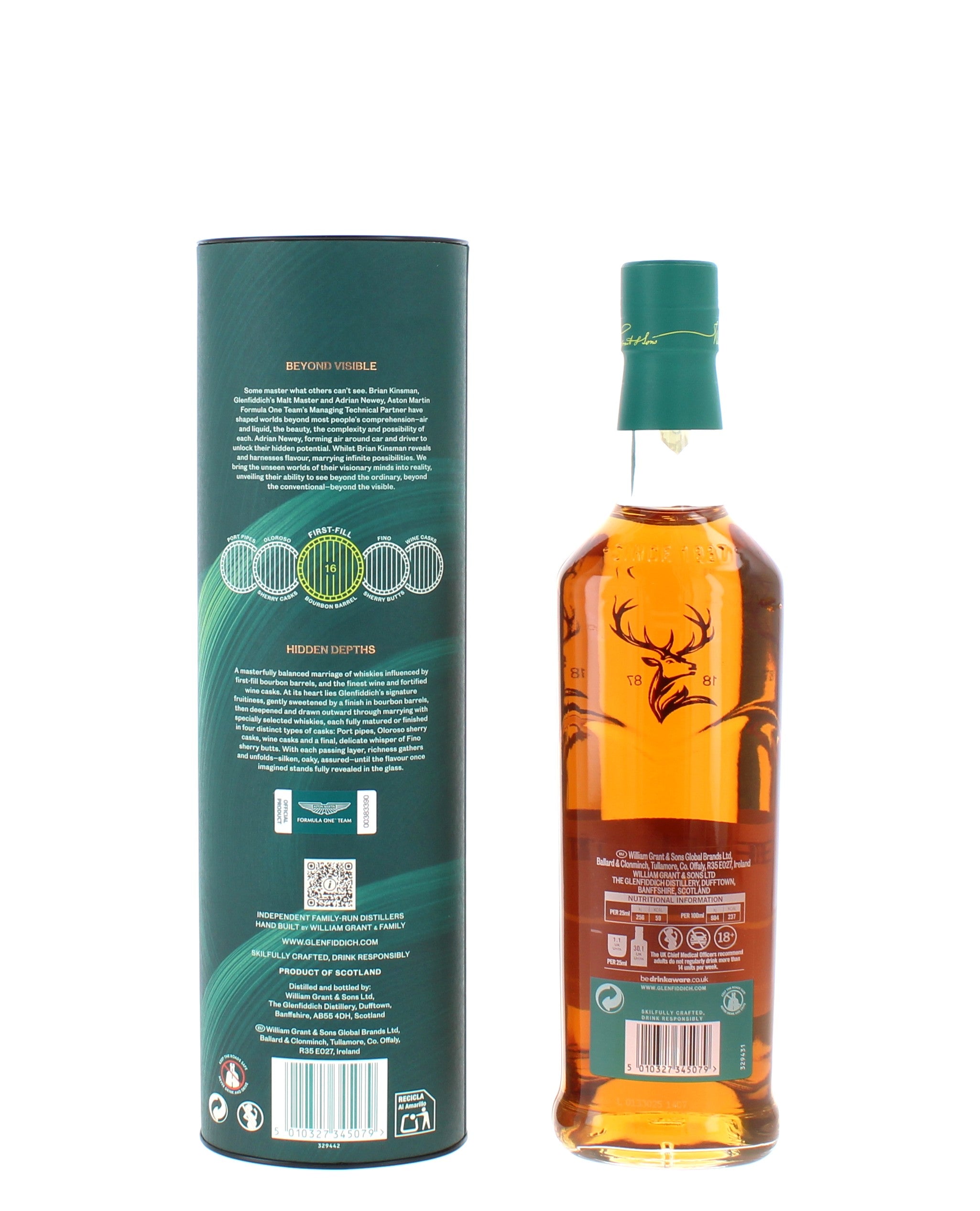 Glenfiddich 16 Year Old Aston Martin F1 2026 Release Single Malt - 70cl 43%
