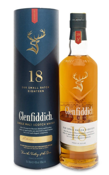Glenfiddich aged 18 years 未開栓、古酒　箱無し 43度 Glenfiddich 18 Year Old Single Malt Scotch Whisky - 70cl 40% – The