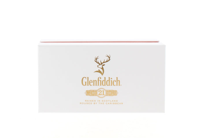 2 Glenfiddich 21 Glasses