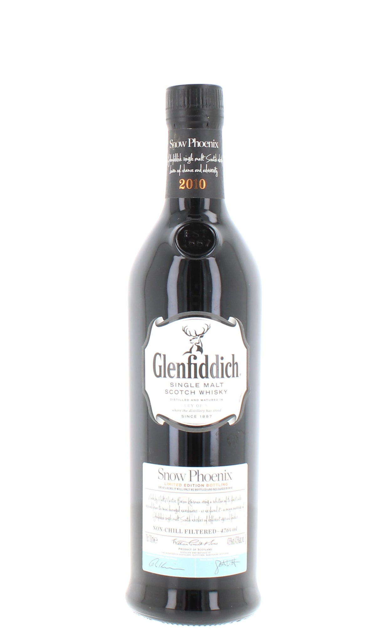 Snow Phoenix Glenfiddich Snow Phoenix Single Malt Scotch Whisky No Box - 70cl 47.6% ...