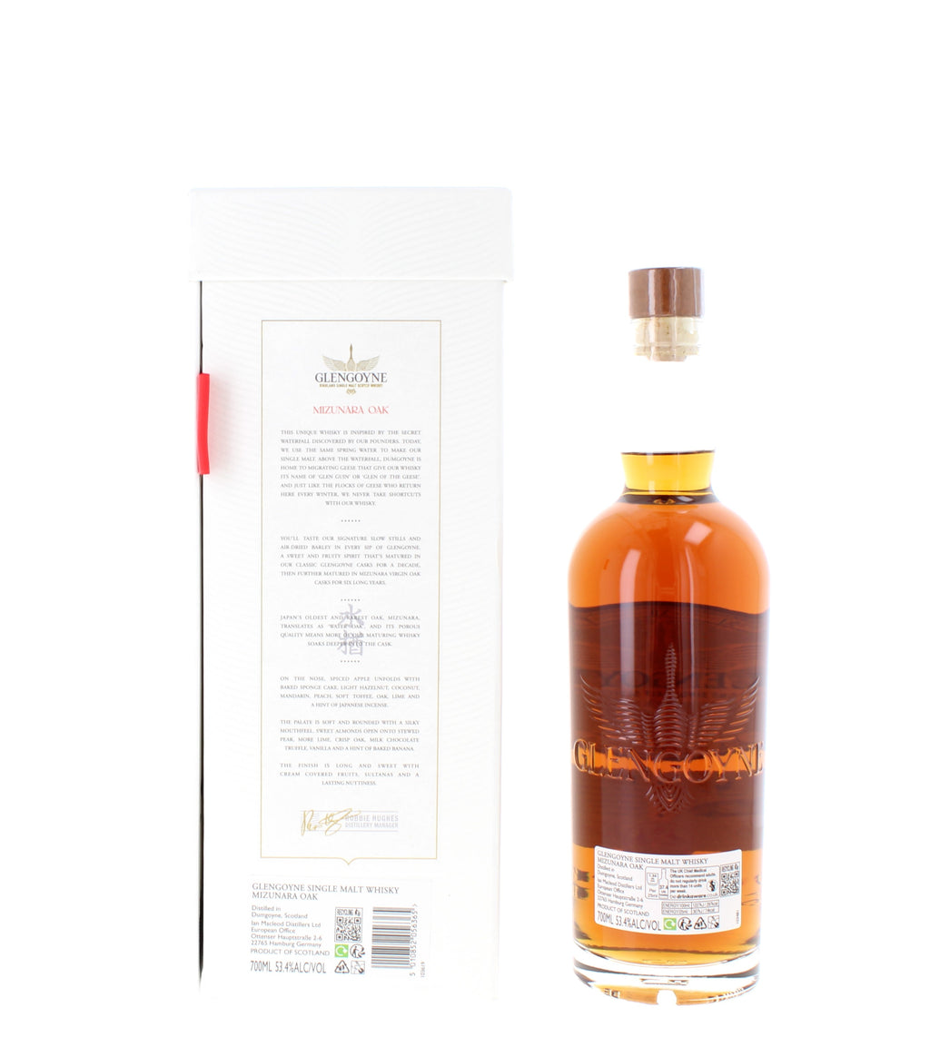 Glengoyne 16 Year Old Mizunara Oak Highland Single Malt - 70cl 53.4%