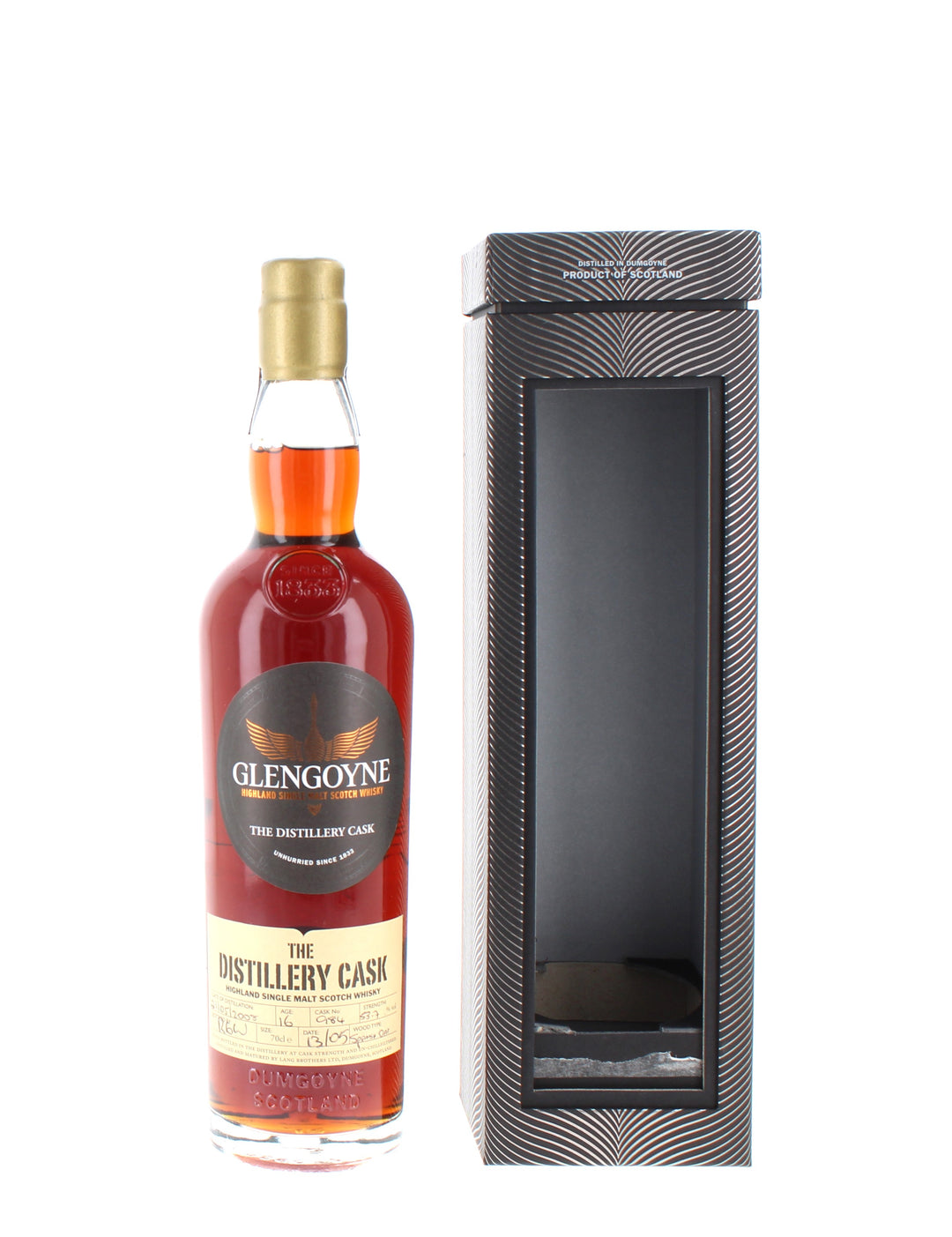 Glengoyne 16 Year Old 2008 The Distillery Cask Single Malt - 70cl 53.7%