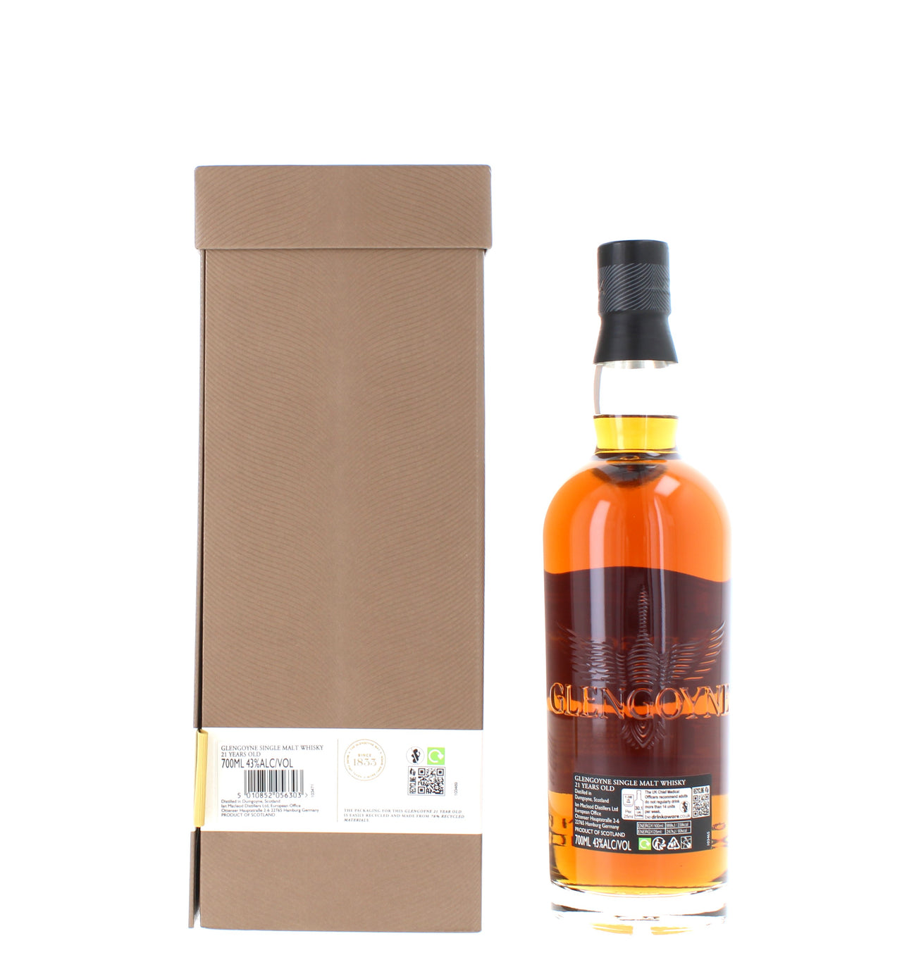 Glengoyne 21 year old Single Malt New Design 2025 - 70cl 43%