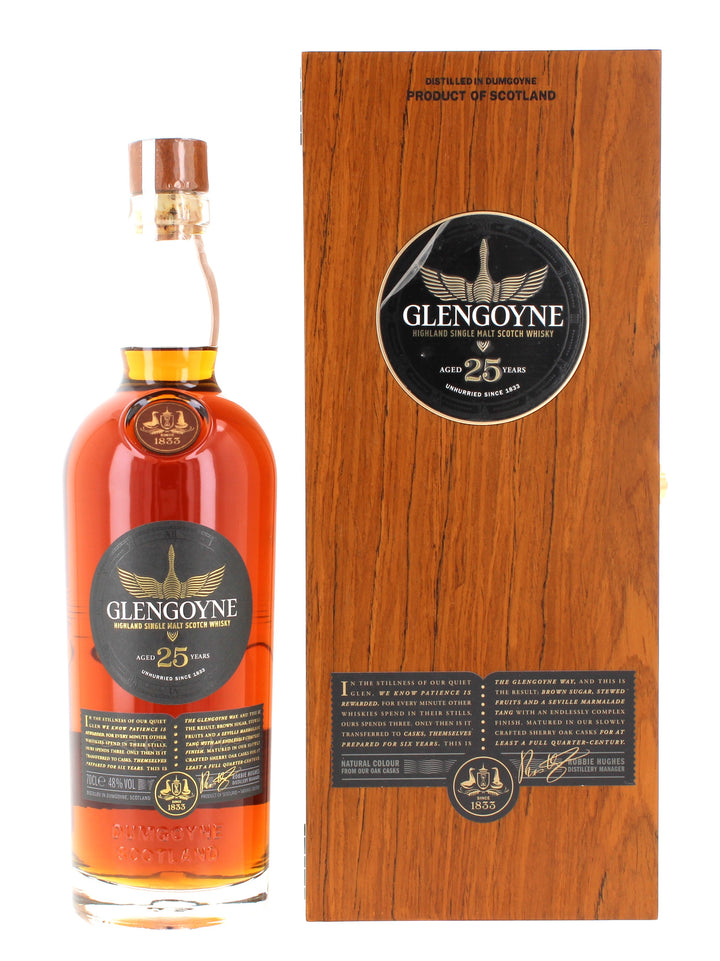 Glengoyne 25 Year Old Single Malt Scotch Whisky - 70cl 48%