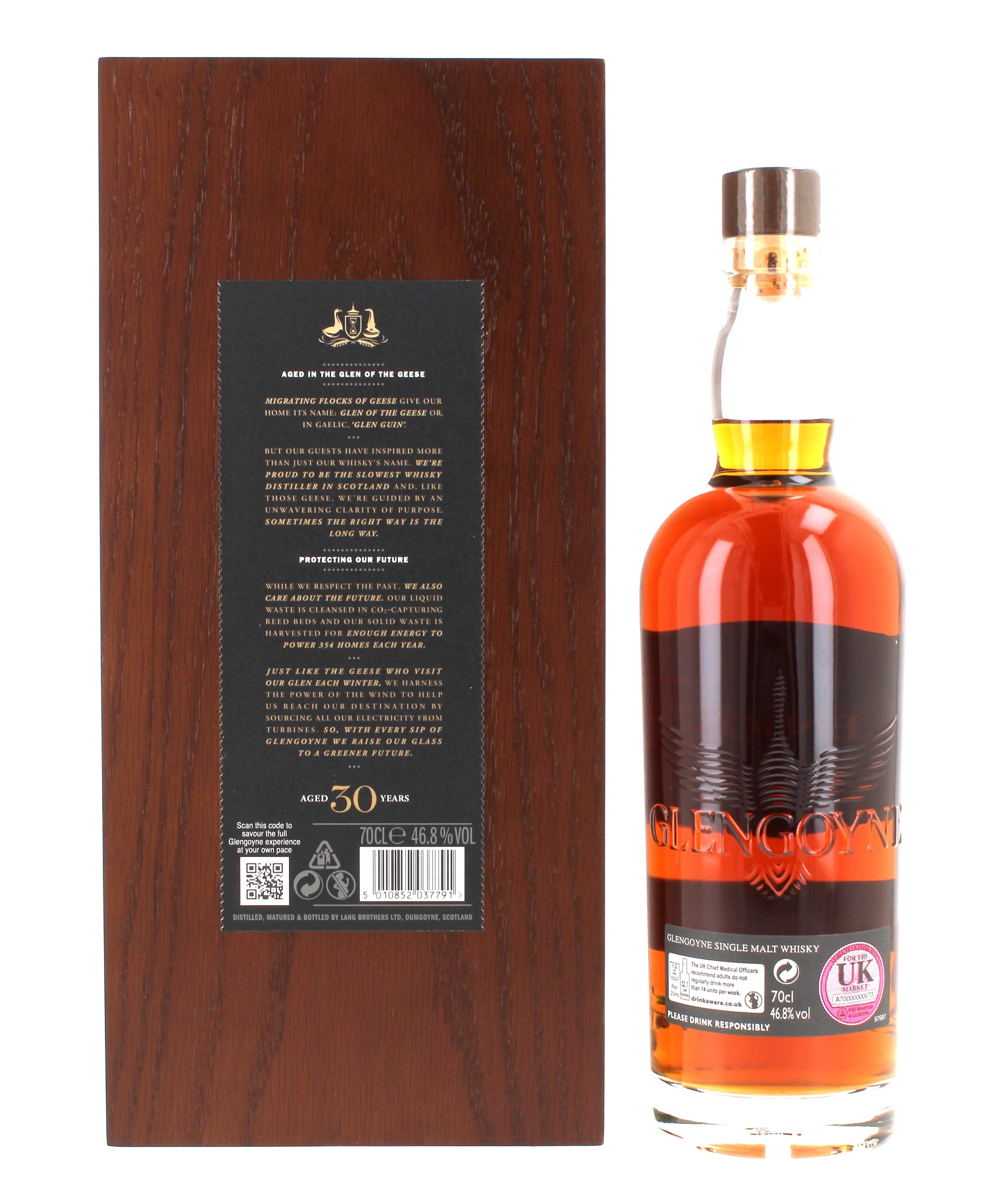 Glengoyne 30 Year Old Single Malt Scotch Whisky - 70cl 46.8