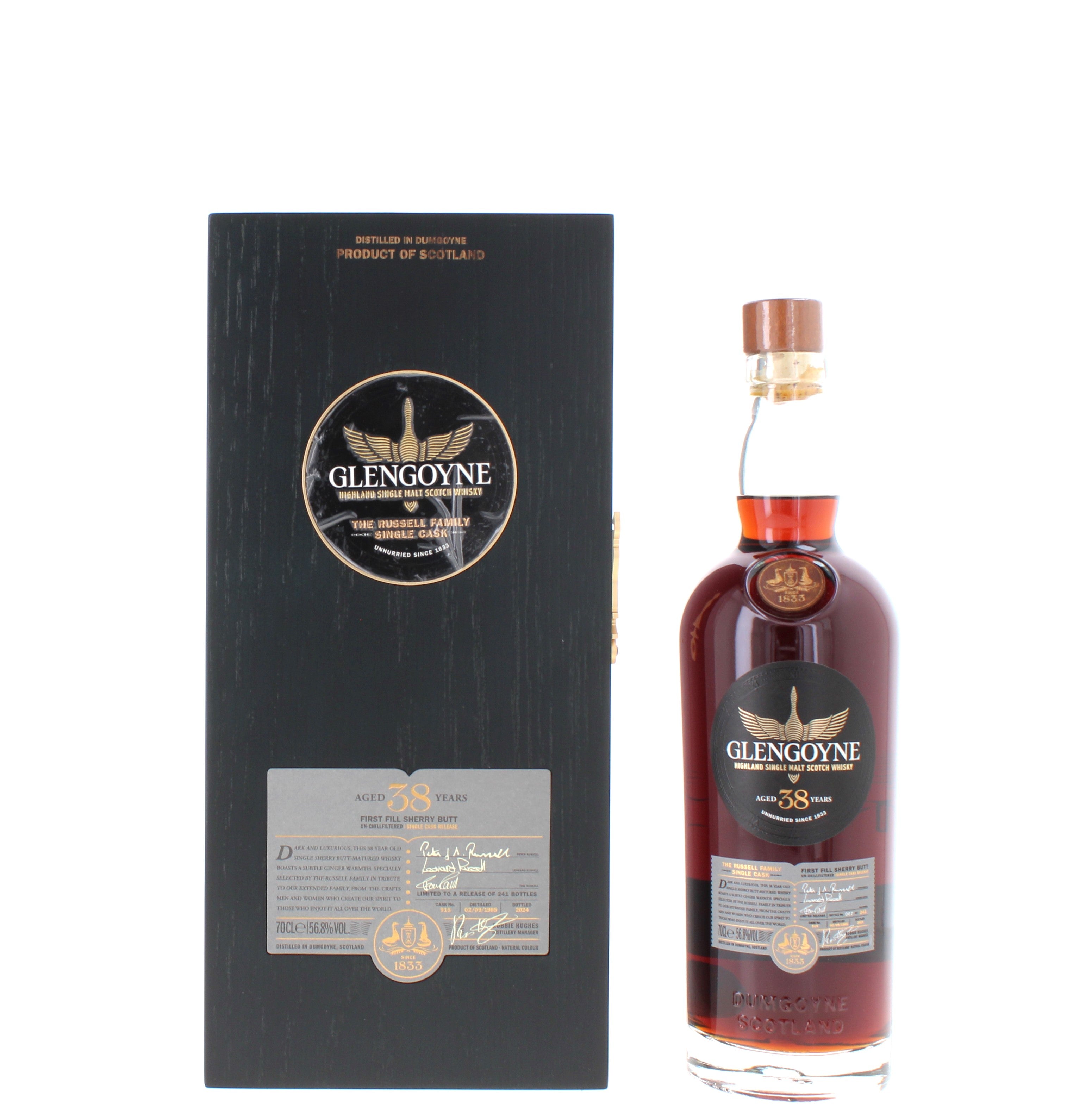 Glengoyne 38 Year Old Single Malt - 70cl 56.8% – The Really Good
