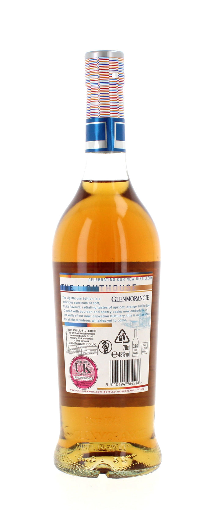 Glenmorangie 12 Year Old The Lighthouse Single Malt - 70cl 48%